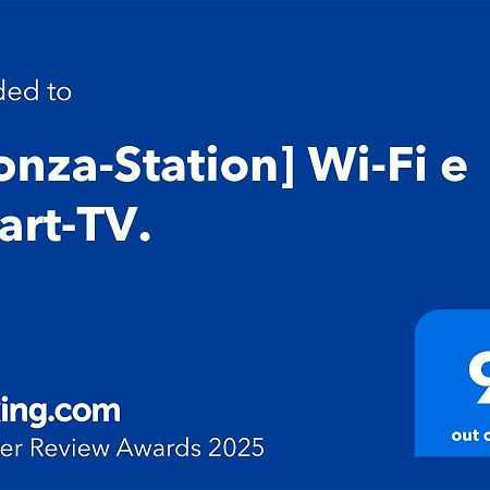 Monza-Station Wi-Fi E Smart-Tv. Lägenhet Exteriör bild